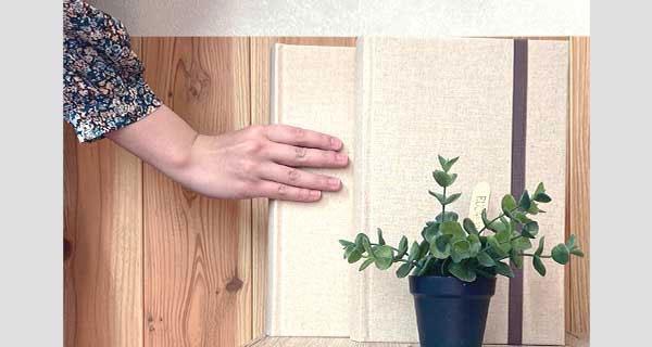 アルバムの大きさは約A4サイズと同じくらいです!